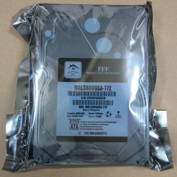 整備済み品 FFF 3.5インチ HDD 8TB SATA 6Gb/s MAL38000SA-T72 : Get