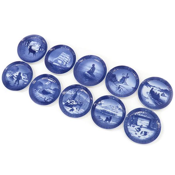 ロイヤルコペンハーゲン 食器 イヤープレート 1960年代 10枚セット