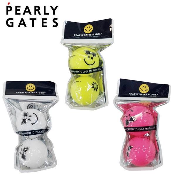 PEARLY GATES（パーリーゲイツ） ゴルフボール PGスマイル(2個入