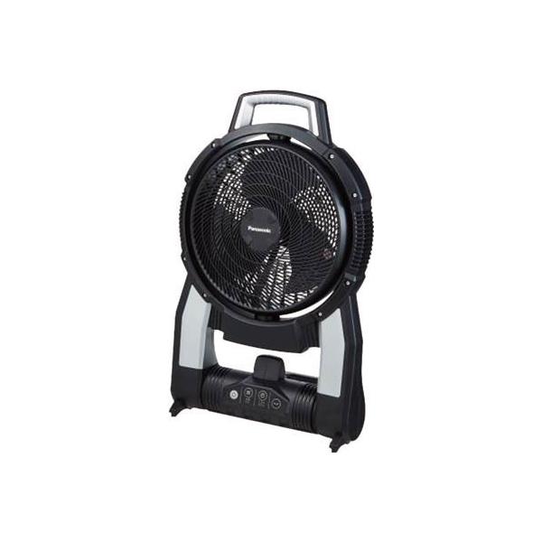 パナソニック Panasonic 工事用 充電 扇風機 (黒) 本体のみ EZ37A4-B