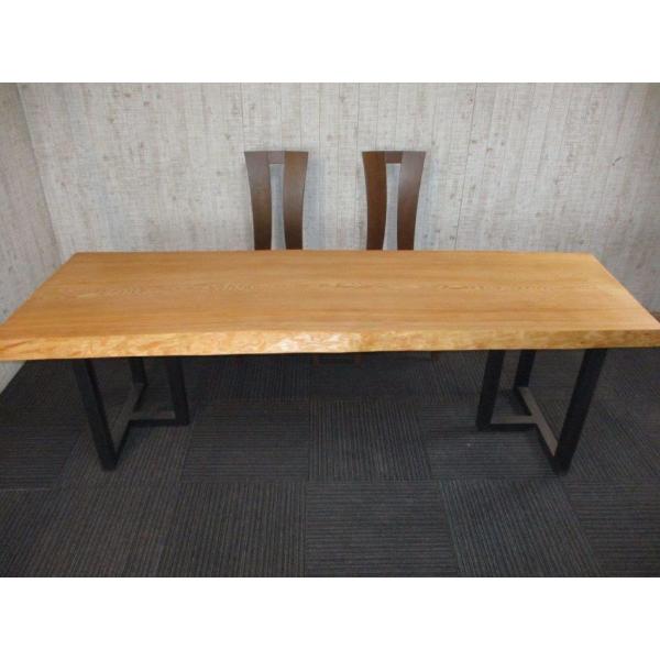 490 □ 栂 ツガ トガ 豪華 一枚板 テーブル ダイニングテーブル ロー