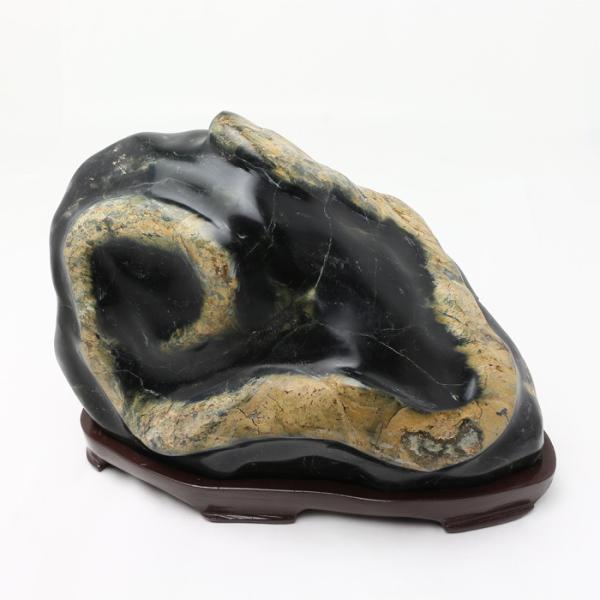 白蛇 置物 白蛇石（はくじゃせき） No.214 : 宮忠 - 通販 - Yahoo