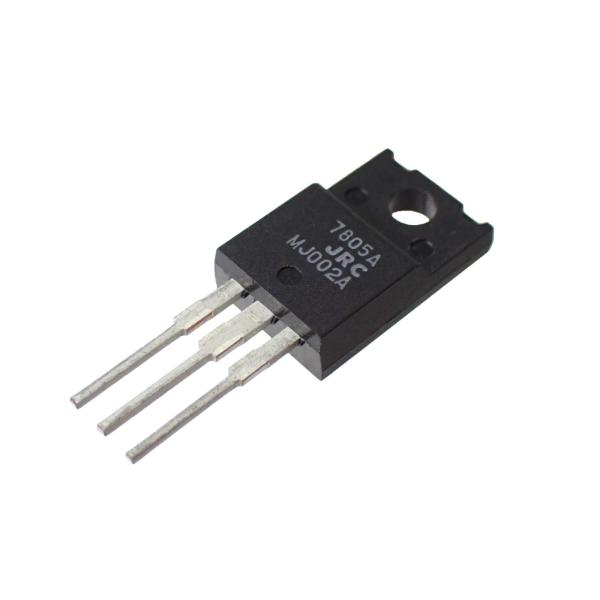 JRC 三端子 レギュレータ 5V 1.5A 7805A NJM7805FA (2個セット