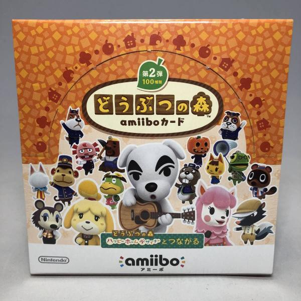 どうぶつの森amiiboカード 第2弾 1BOX 50パック入り : ジョイマックス