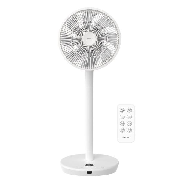 山善（YAMAZEN） (扇風機)DCモーター搭載 リビング扇 YLRX-CMD301-W