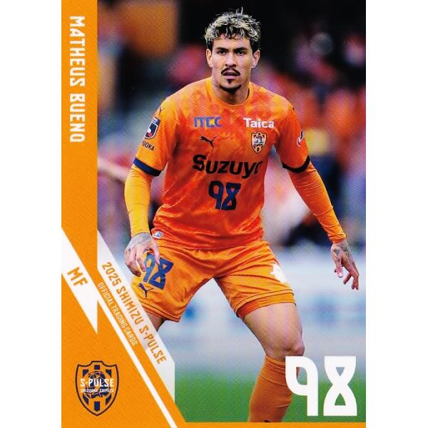 32 【マテウス ブエノ】[クラブ発行]2025 清水エスパルス オフィシャル