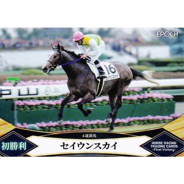 30 【セイウンスカイ】エポック2022 ホースレーシングカード -First
