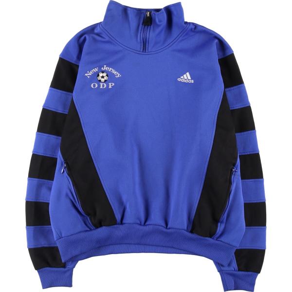adidas（アディダス） 古着 90~00年代 ハーフジップ ジャージプル