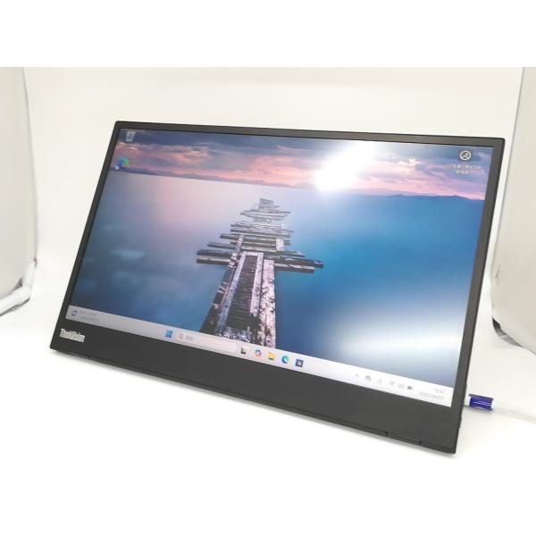 中古】Lenovo ThinkVision M14 61DDUAR6JP モバイルモニター [14インチ