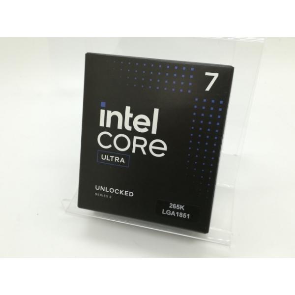 未使用】Intel Core Ultra 7 265K(3.9GHz) Box LGA1851/20C(P:8C/E:12C
