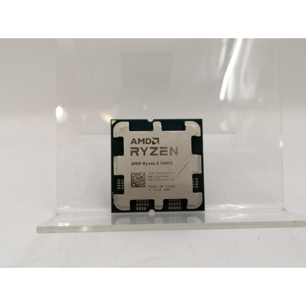 中古】AMD Ryzen 5 7600X (4.7GHz/TC:5.3GHz) BOX AM5/6C/12T/L3 32MB