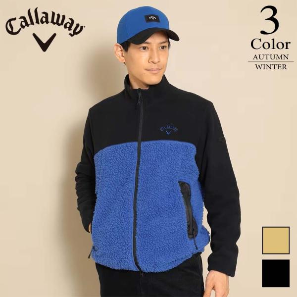 Callaway（キャロウェイ） ゴルフウェア フルジップボア （M/L/LL寸