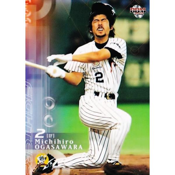 344 【小笠原道大/日本ハムファイターズ】2002 BBM ベースボールカード