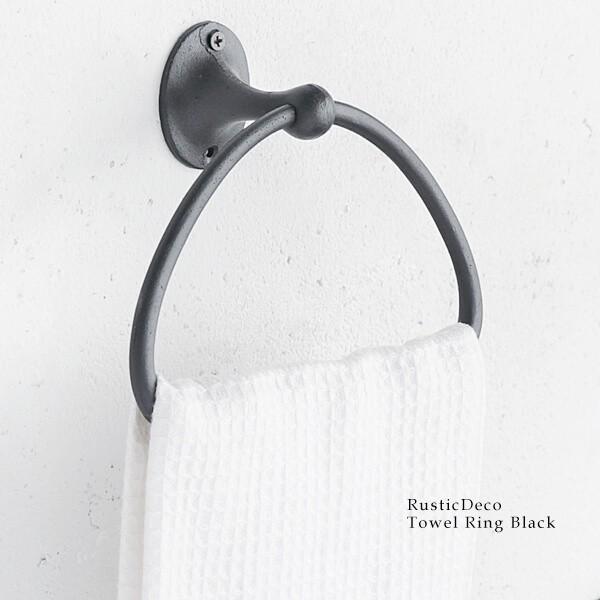 真鍮 タオルリング タオル掛け おしゃれ 洗面所 レトロ アンティーク調