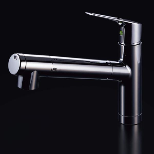 クリナップ 【ZSMJT428R20BH-E】クリナップ 水栓金具 浄水器一体型