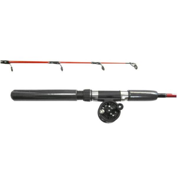 テトラ釣り 穴釣り テトラセット 岩礁110 & 小型タイコリール(40