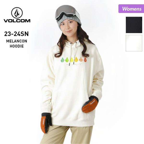VOLCOM（ボルコム） レディース プルオーバー パーカー 長袖 フード
