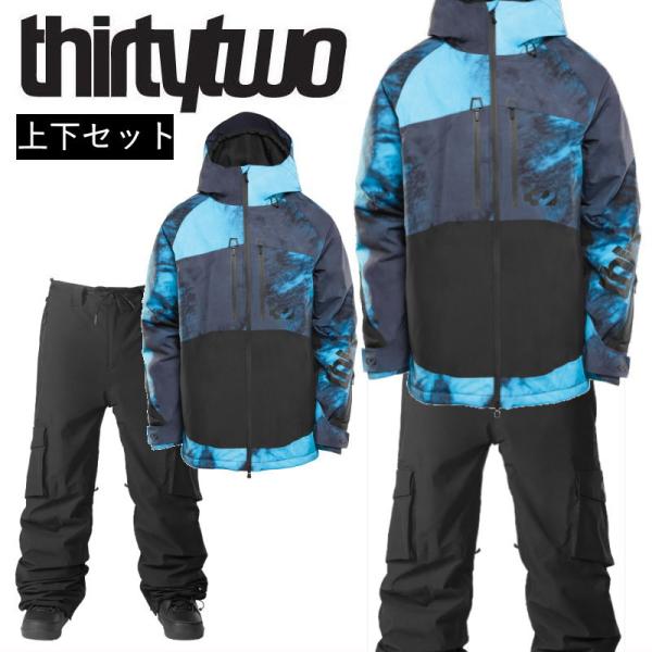 thirtytwo（サーティーツー） スノボウェア 上下セット スノーボード