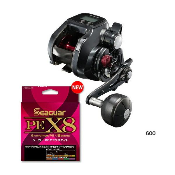 シマノ（SHIMANO） 19 プレイズ 600 PEライン2号300mセット(シーガー