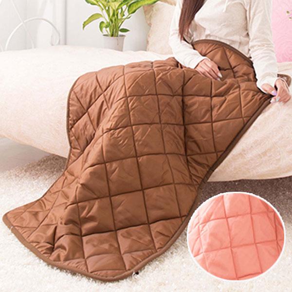 蓄熱保温ひざ掛け70×110cm HEATRAY ヒートレイ 足湯気分キルト裏