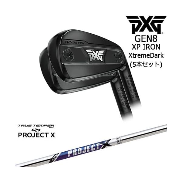 PXG PXG 0311 GEN8 XP アイアン5本set(6I-W) XtremeDark(ブラック)[6P