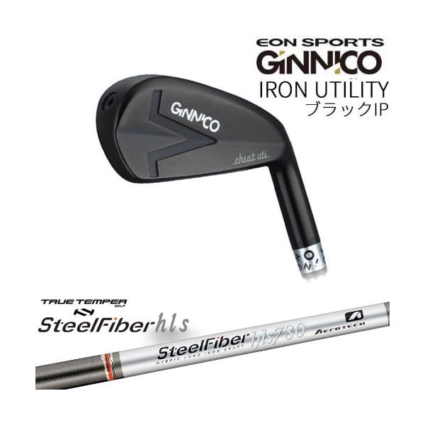 GINNICO IRON UTILITY ブラックIP アイアン型ユーティリティ [UT