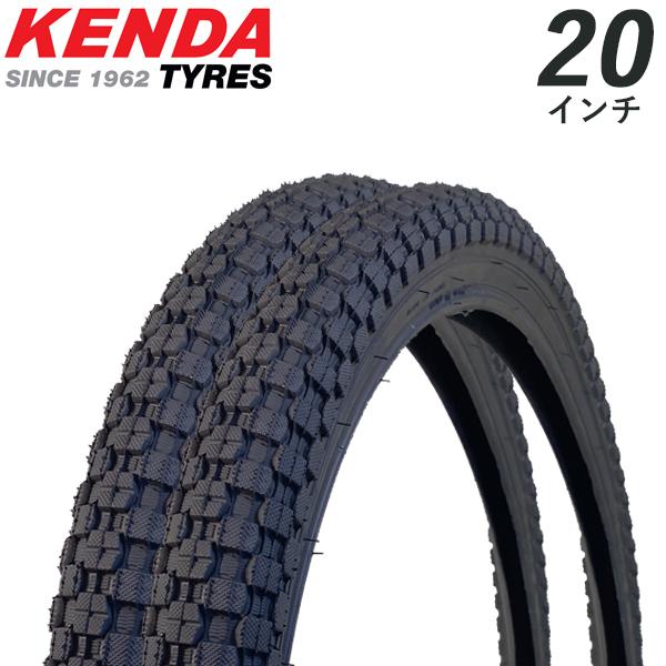 KENDA（ケンダ） BMXタイヤ 自転車 タイヤ 2本セット 20インチ kenda K