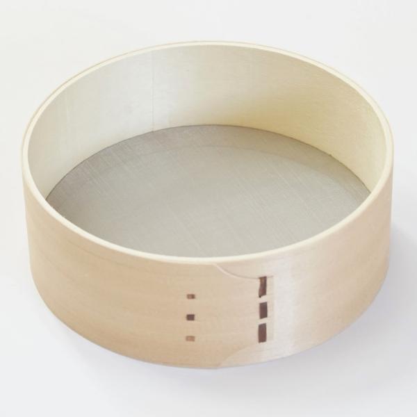 木製 円形 メッシュふるい 36cm 裏こし器 木製 円形 メッシュふるい