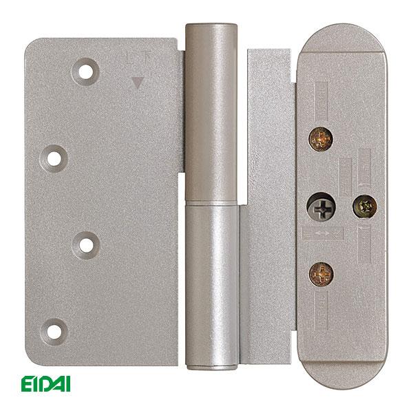 EIDAI（永大） 【在庫あり】永大産業 ハタ蝶番 シルバー色 [2個・1
