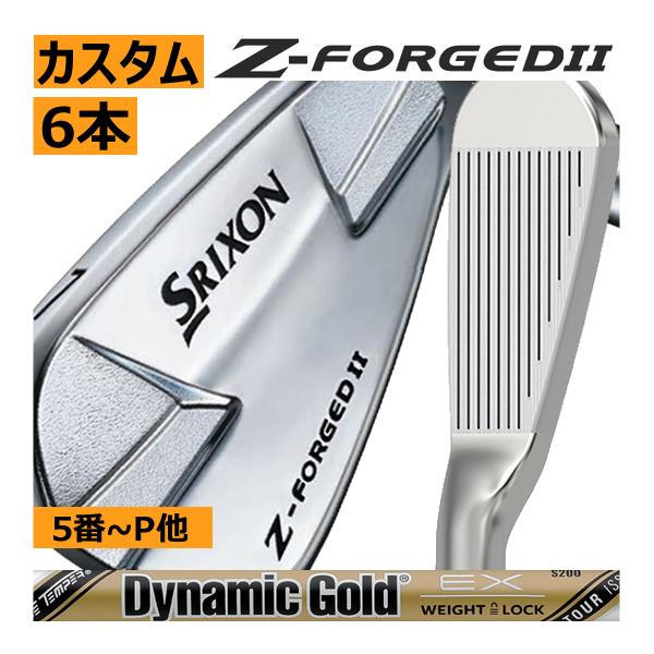 SRIXON スリクソン Zフォージド2 アイアン 6本(5番〜P)セット DG