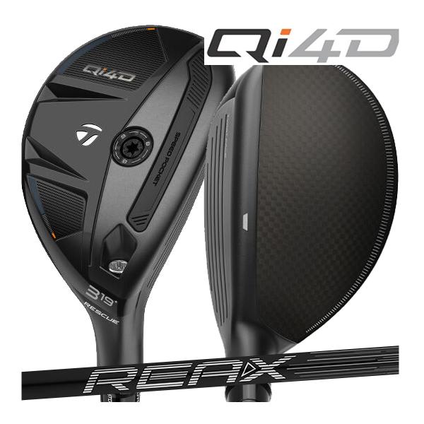 TaylorMade（テーラーメイド） Qi4D レスキュー REAX 85/75/65