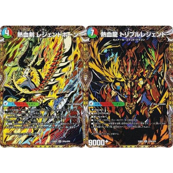 デュエルマスターズ SP6a/SP6b/SP8 熱血剣 レジェンドホーン / 熱血龍