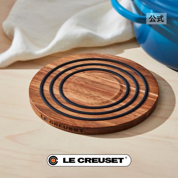 Le Creuset（ル・クルーゼ） 公式 木製 鍋敷き プレート ｜ アカシア