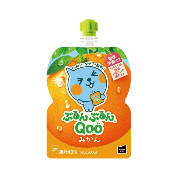 コカコーラ ミニッツメイド ぷるんぷるん Qoo クー みかん味 125g×6個