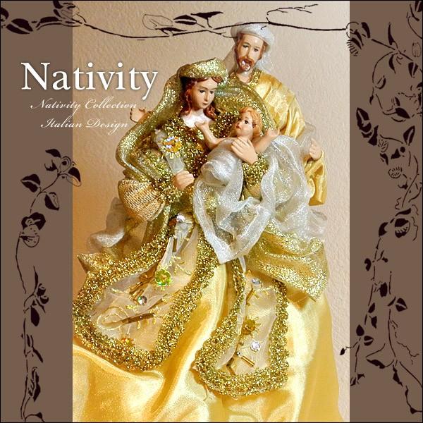 キリストファミリー ツリートップ/マリア様/聖母マリア像/キリスト/聖