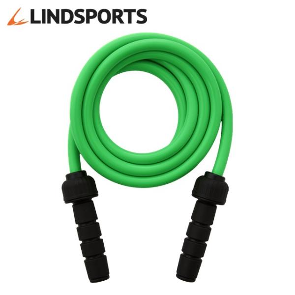 LINDSPORTS（リンドスポーツ） ウェイトジャンプロープ 緑 約 1kg