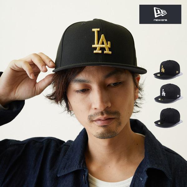59FIFTY ニューエラ キャップ la ロサンゼルス ドジャース 黒 ブラック