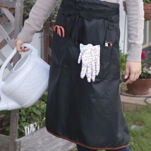 作業用 エプロン 男女兼用 （ ワーキングエプロン 作業用品 エプロン