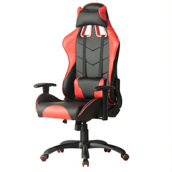 ゲーミングチェア デスクチェアー Speed Racer 座面高48〜58cm