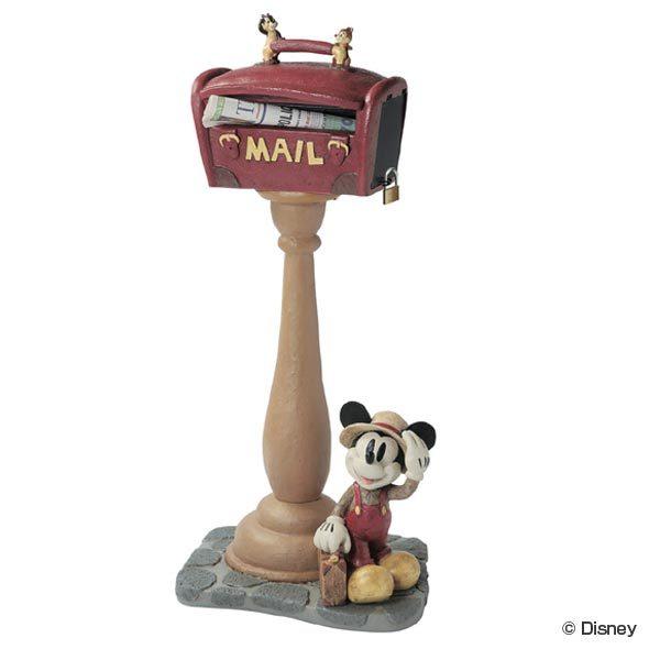 Disney（ディズニー） 郵便ポスト スタンドポスト トラベラー ミッキー