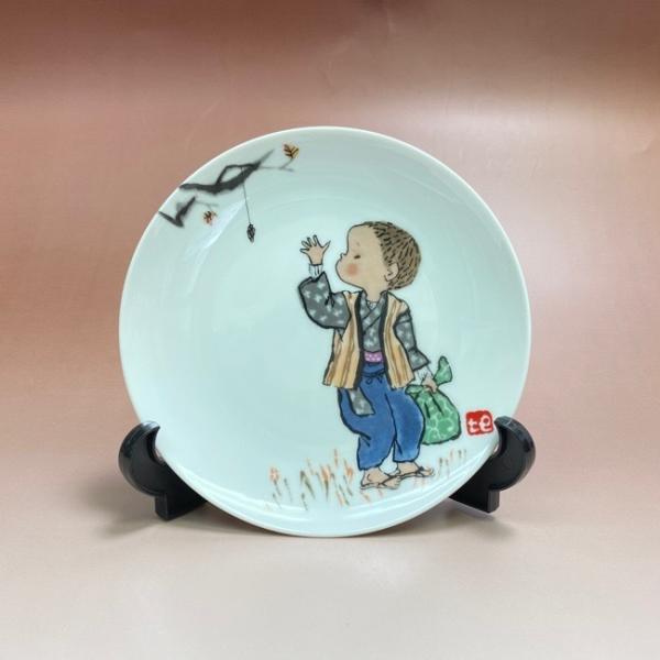 ノリタケ NORITAKE 日本陶器会社 西原比呂志デザイン 絵皿 飾り皿