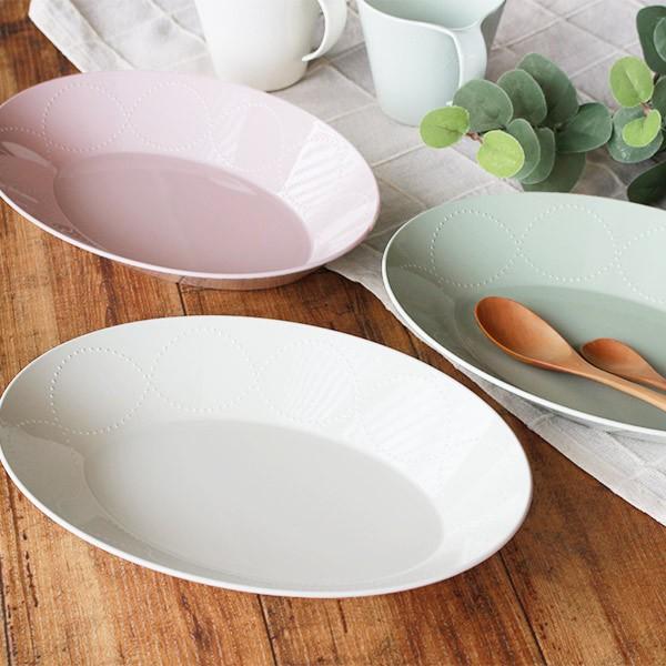 プレート 26cm プラスチック プンティーノ Puntino オーバルプレート