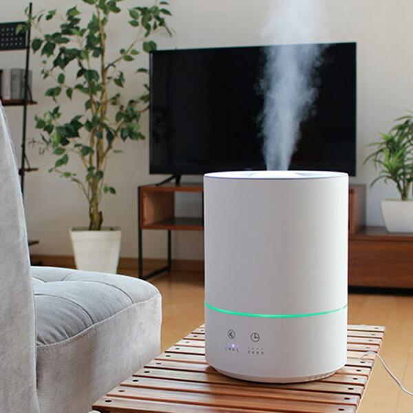 加湿器 上から給水 4L グリーンティーラボ 卓上 大容量 超音波 ミスト