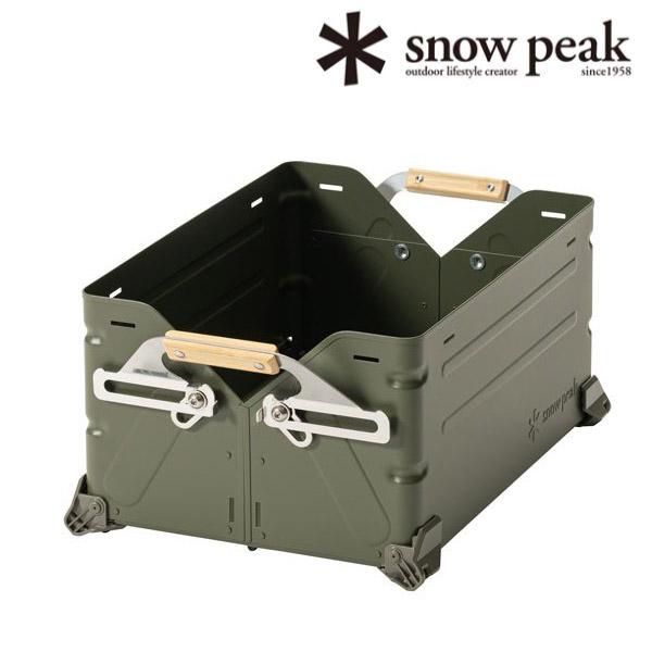 snow peak（スノーピーク） シェルフ コンテナ 25 オリーブドラブ 数量
