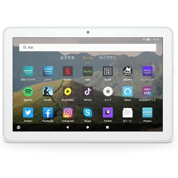amazon（アマゾン） Fire HD 8 第10世代 32GB ホワイト : らいぶshop