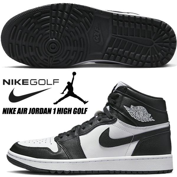 エア ジョーダン 1 NIKE AIR JORDAN HIGH GOLF white/black dq0660-101