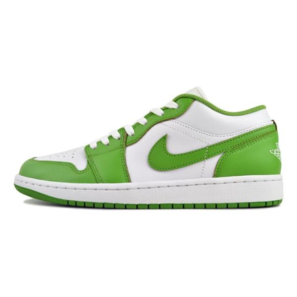 エア ジョーダン 1 NIKE AIR JORDAN LOW SE white/chlorophyll