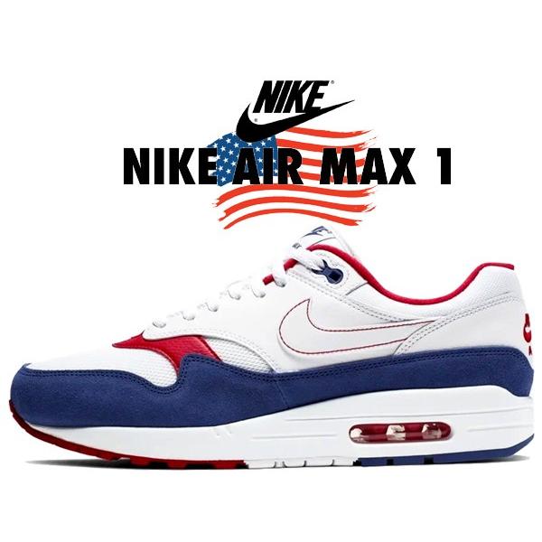 NIKE（ナイキ） エアマックス 1 NIKE AIR MAX 1 USA white/white-deep