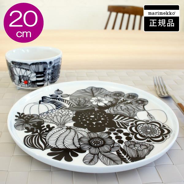 marimekko（マリメッコ） プレート約20cm皿 SIIRTOLAPUUTARHA（シール