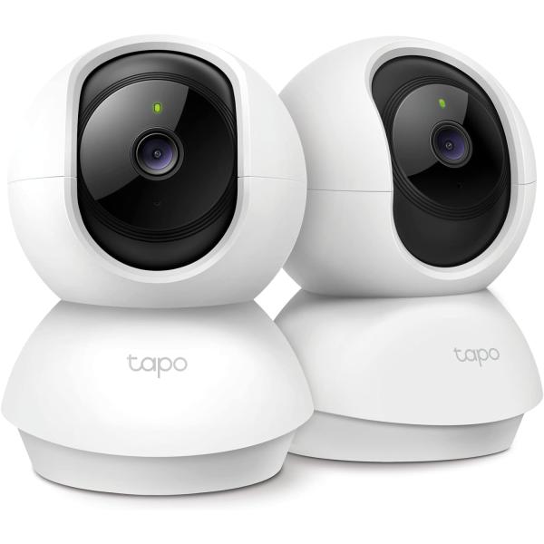 tapo TP-Link パンチルト ネットワークWi-Fiカメラ 2個パック Tapo